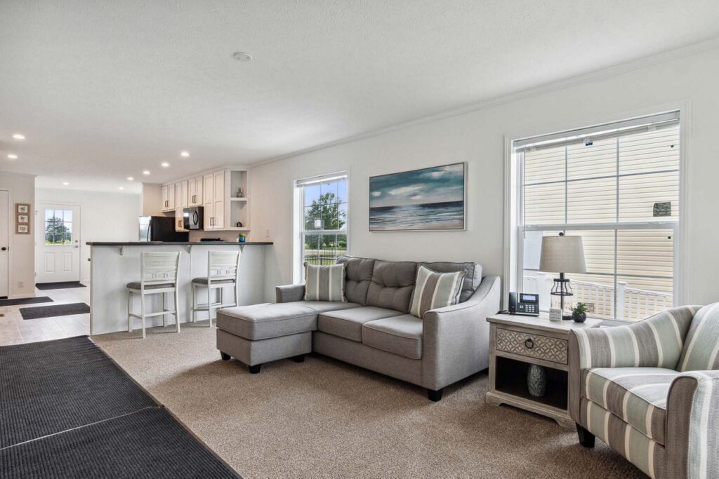 new mobile home, communities, H Living Room aspire, sale, home, manufactured home community