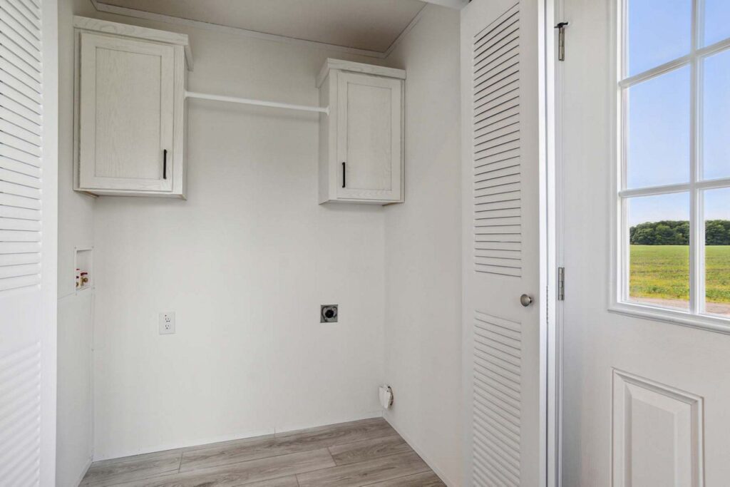 manufactured home community, home, manufactured, affordable home, H Utility Room aspire