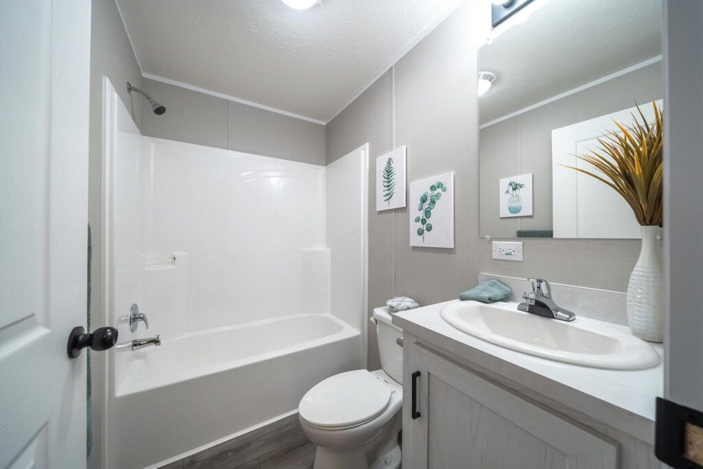 manufactured, AspireHGuestBath, for sale, new mobile home, home, communities