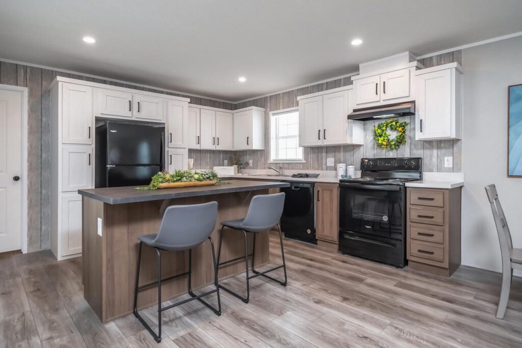 mhp, new mobile home, manufactured, AspireHKitchen, mobile home park, resident