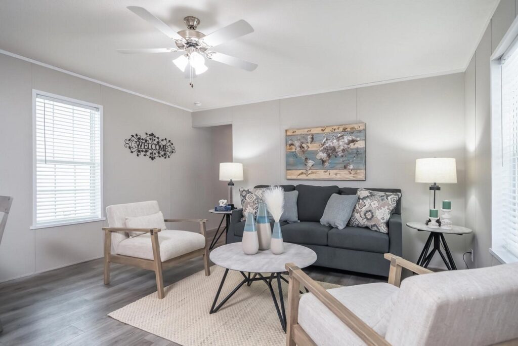 home, AspireHLivingRoom, manufactured home community, mobile home park, resident